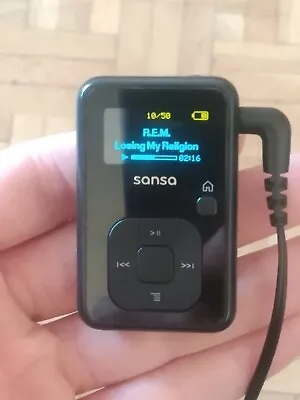 SanDisk Sansa Clip+ Black ( 8 GB ) Digital Media Player ++RARE++ • $89