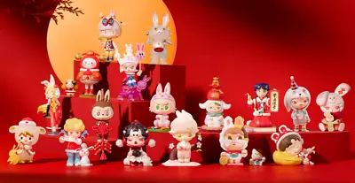 $19 • Buy POP MART Three! Two! One! Chinese New Year Series Blind Box Confirmed Figure