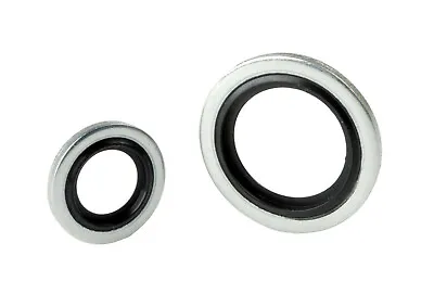 £4.32 • Buy Dowty Washer/Bonded Seals Metric/Imperial Nitrile/Viton Mild/Stainless Steel BSP