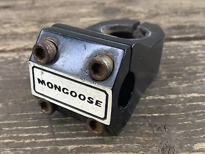 Mongoose Stem Threadless Old Mid School Bmx • $59