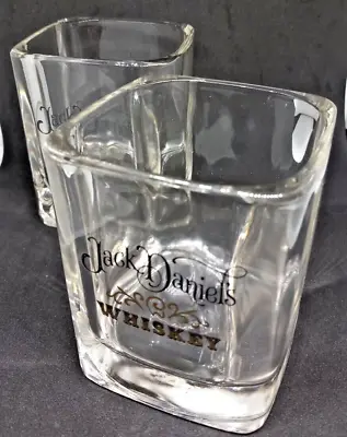 Whiskey Jack Daniels Whiskey Glasses Pair - Thick Square Quality Glass Tumblers • £7.99