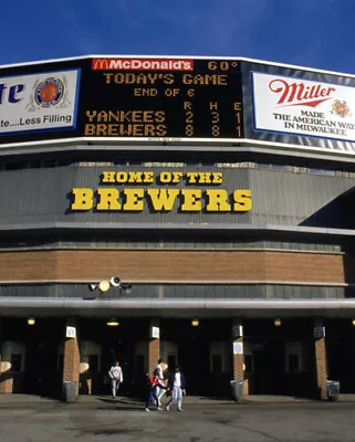 Milwaukee Brewers County Stadium Photo 2 • $12