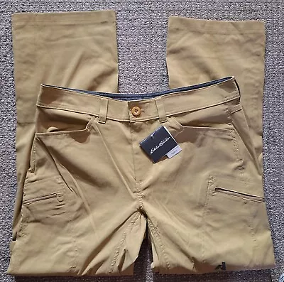 Eddie Bauer Pants Mens 36x32 Khaki First Ascent Guide Pro Convertible Pants NWT • $39.99