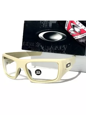 NEW Oakley SI DET CORD Desert Tan BALLISTIC Clear Lens Sunglasses 61-18-135 • $109.99