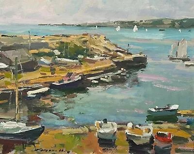  Pigeon Cove  - Charles Movalli Paintings Popular Rockport Area Landscape • $4500