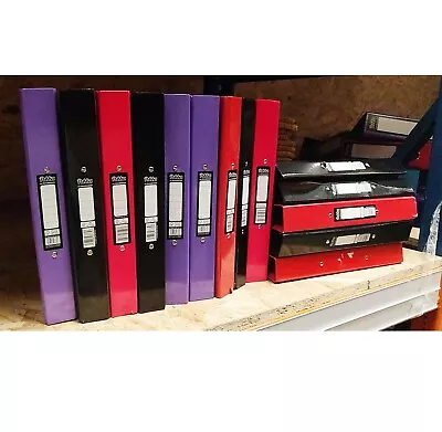 SLIGHTLY DAMAGED 10 X A4 2-Ring Binders Document Filing 5cm Spine £0.9 Per Piece • £9.99