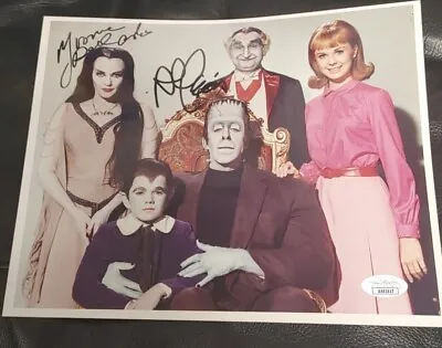 THE MUNSTERS TV CAST (2) AUTOGRAPHED HAND SIGNED 8X10 PHOTO W JSA Certificate. • $225