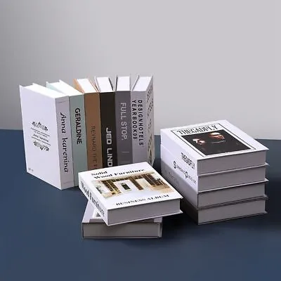 Luxury 3D Fake Books Accessories Home Decor Coffee Table Books Designer Fashion • $11.41