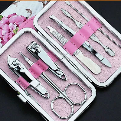 7Pcs Nail Care Personal Manicure & Pedicure Set Travel & Grooming Kit Men &Women • $9.99