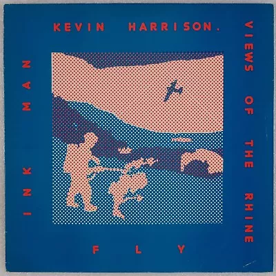 KEVIN HARRISON: Fly UK Glass  New Wave Minimal Synth Rare 3-Track 12” EP OG NM • $50