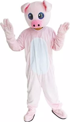 2024Pig Mascot Animal Great Adult Costume Halloween • $87.99