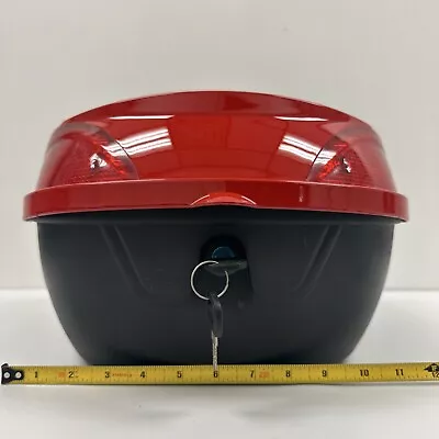 Security Scooter Moped Trunk Luggage Lock With 2 Key For Storage Case RED Gloss • $49.99