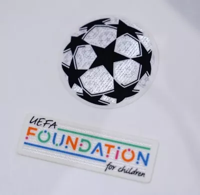 UEFA Champions League Patch + UEFA Foundation Patch • £3.99