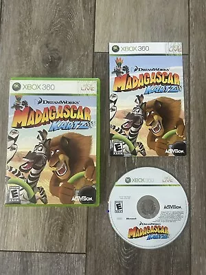 Madagascar Kartz (Microsoft Xbox 360 2009) Complete CIB • $14.95