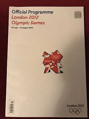 London 2012 Olympic Games Official Programme • £3