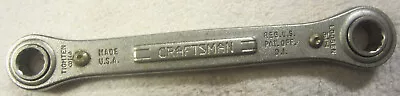 1 Craftsman 3/8  X 7/16  Ratchet Ratcheting Wrench ToolUSAfine Shapevtg • $9.29