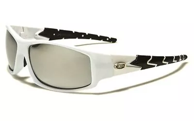 Men's  X Loop Sunglasses XL58407 UV400 Davis E5 White Mirrored Lens Sunnies • $5