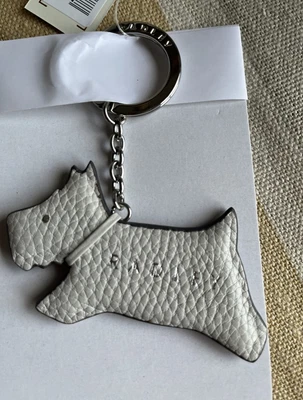 £8.99 • Buy Radley Dog Key Ring - Grey/ Silver NEW With Tags + Gift Wrap & Radley Sticker
