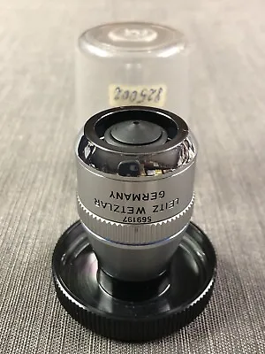 Leitz Wetzlar 569197 NPL Fluotar 50x/0.85 DF Microscope Objective Dark Field • $180