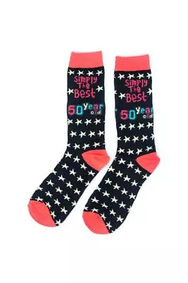 £4.49 • Buy 50Th Birthday Gifts Socks For Grandad Uncle 50 Year Old Daddy Mum Auntie Present