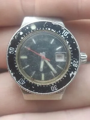 Vintage Lady Women's Seiko Diver 2205-0640 Automatic Watch Missing Logo • $118.51