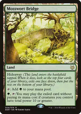 Mosswort Bridge Nissa Vs. Ob Nixilis HEAVILY PLD Land Rare MAGIC CARD ABUGames • $1.26