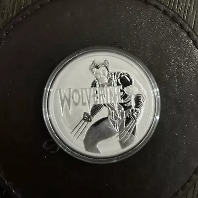 2021 Tuvalu Marvel Series Wolverine 1 Oz .999 Silver Coin | In Capsule • $70