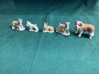 £10 • Buy WADE WHIMSIES PEDIGREE DOGS Set No 7. 5dogs:1957-61