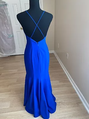 Aidan Mattox Blue Gown Dress • $79.99