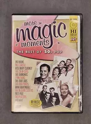 More Magic Moments The Best Of '50s Pop DVDs • $7.99