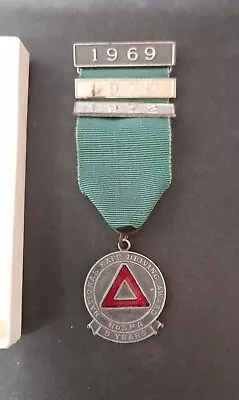 1970s Association Of Prevention Of Accidents Five Years Safe Driving Medal. • £10