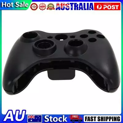 Wireless Controller Full Case Shell Cover + Buttons For XBox 360 Black • $10.57