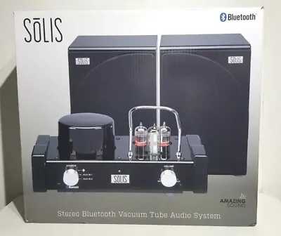 Solis SO-8000 Stereo Vacuum Tube Bluetooth Audio System ☆ New ☆ • $237.49