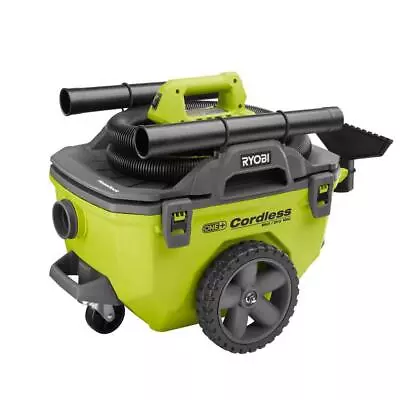 $60 • Buy RYOBI P770 18-Volt ONE+ 6 Gal. Cordless Wet/Dry Vacuum (Tool Only)
