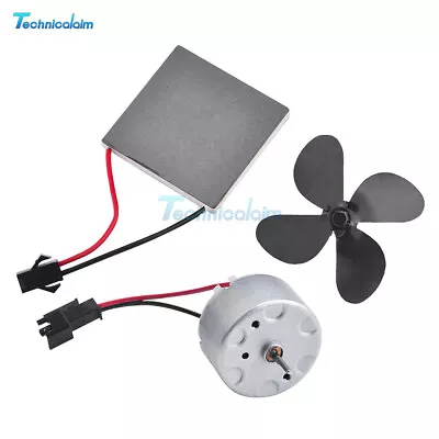 Thermoelectric Power Generator Peltier Module 4*4cm Stove Fan Repair Part Kit • $7.49