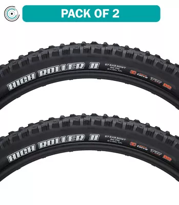 Pack Of 2 Maxxis High Roller II Tire Tubeless Folding 3C Maxx Terra EXO WT • $172