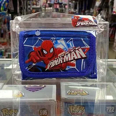 MARVEL Ultimate Spider-Man Children Boy's Tri Fold Wallet - Blue • $9.99