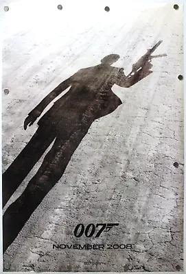 James Bond 007 Quantum Of Solace 2008 Double Sided Orig. Movie Poster 27  X 40  • $65