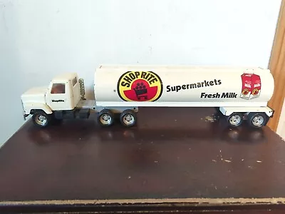 Rare Vintage Ertl ShopRite Supermarkets Fresh Milk International Truck White • $74.99