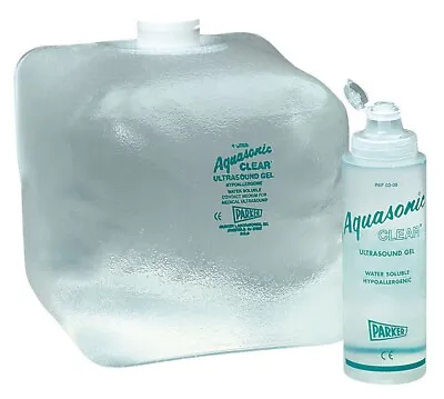 Aquasonic Ultrasound Transmission Gel Has No Fragrance Or Color. 5 Liter • $35