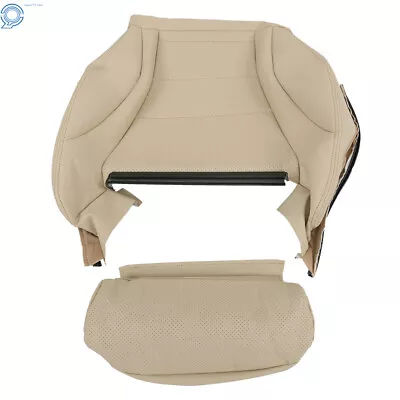 For 2015-2020 2021 Mercedes Benz C300 Front Driver Bottom Seat Cover Tan Leather • $80.28