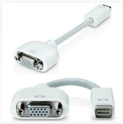 Mini DVI Port To VGA Adapter For Apple Mac IMac Macbook Monitor Projector • $6.31