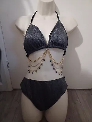 Glitter Chain Bikini Size Large • £9.99