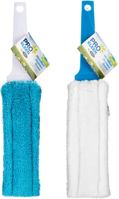 Radiator Duster Microfibre Heater Household Cleaning Wet Dry Washable Dust Brush • £4.97