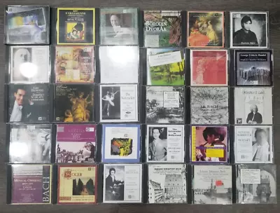 Lot 31 Classical CDs CD's MHS Musical Heritage Society Bach Mozart Scarlatti • $44.99