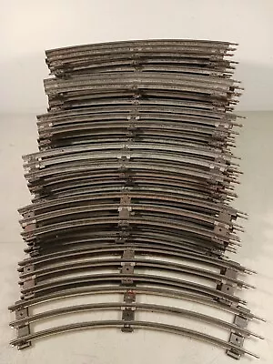 Lot Of 50 Vintage Used Lionel O27 Curve Track • $9.95