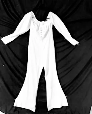 Beautiful One Piece Vintage White Catsuit Prett Little Things • $38