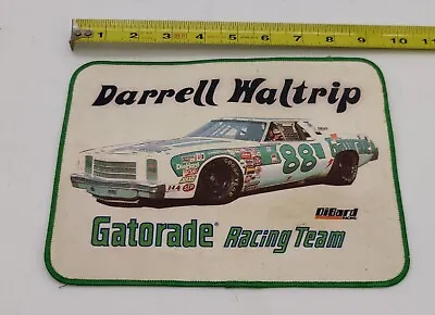 Rare Large Darrell Waltrip Vintage Nascar Patch Gatorade Digard Racing Team 9x7  • $39.50