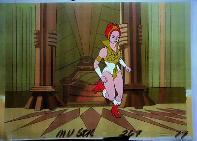 He-Man & Masters Of The Universe Production TEELA Hand Painted Animation Cel • $49.99