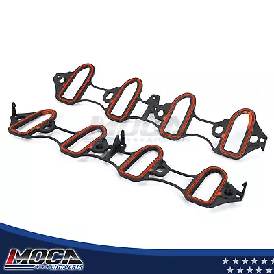 MS96587 Intake Manifold Gaskets For GMC Savana Chevy Express Tahoe Yukon 4.8 5.3 • $17.78